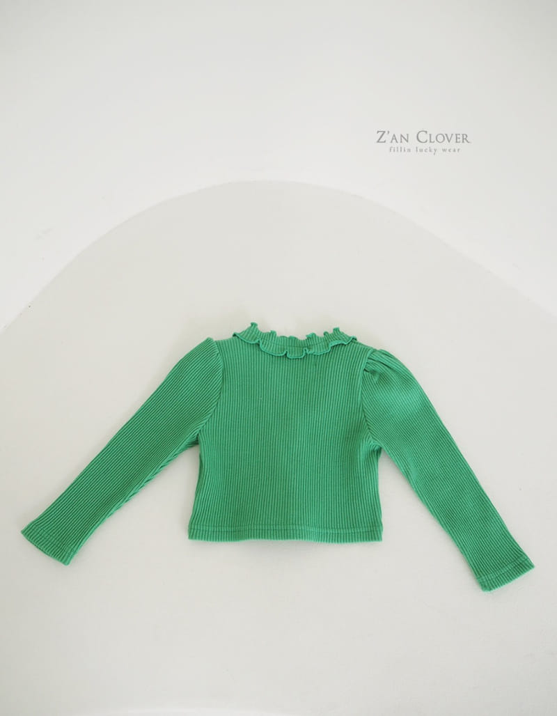 Zan Clover - Korean Children Fashion - #minifashionista - Spring Frill Cardigan - 10