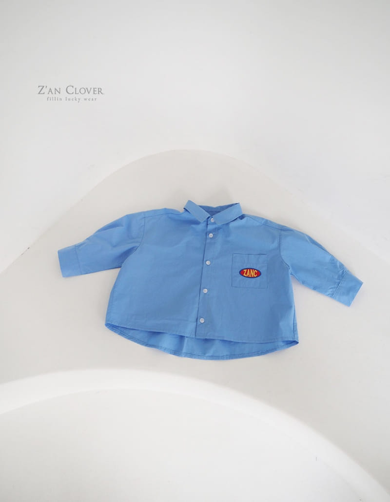 Zan Clover - Korean Children Fashion - #minifashionista - Embrodiery Wide Shirt - 7