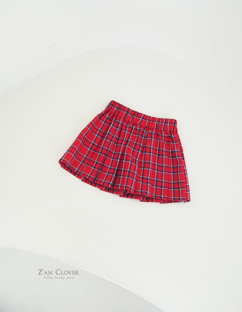 Zan Clover - Korean Children Fashion - #minifashionista - School Pleats Skirt - 11