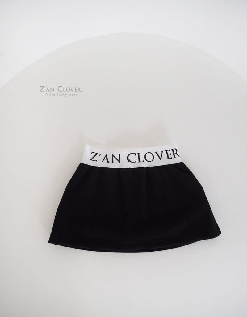 Zan Clover - Korean Children Fashion - #minifashionista - Banding Terry Skirt - 10