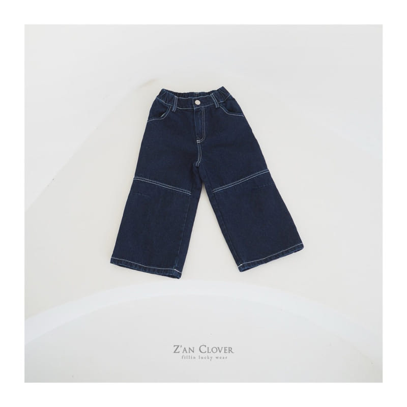 Zan Clover - Korean Children Fashion - #prettylittlegirls - Stitch Over Jeans