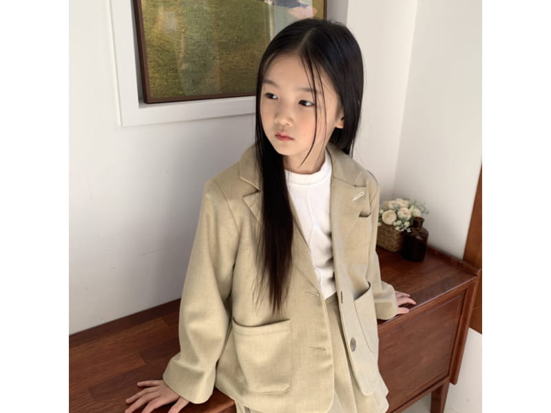 a-Market - Korean Children Fashion - #Kfashion4kids - Ballen Boxy Jacket - 6