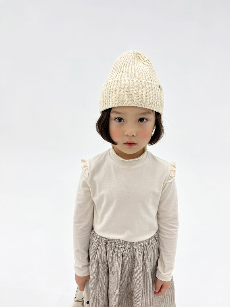 a-Market - Korean Children Fashion - #Kfashion4kids - Frill Tee