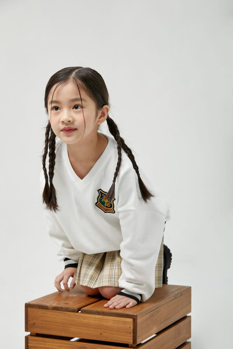 a-Market - Korean Children Fashion - #childofig - Check Skirt - 5