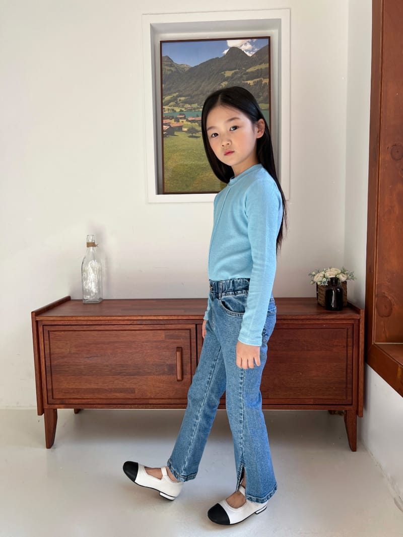 a-Market - Korean Children Fashion - #childofig - Slit Pants - 3