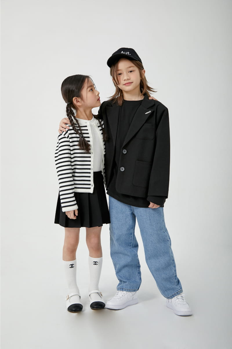 a-Market - Korean Children Fashion - #childofig - Ballen Boxy Jacket - 12