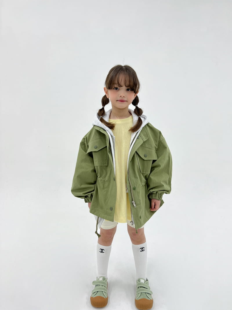 a-Market - Korean Children Fashion - #childofig - Filed Jacket - 10