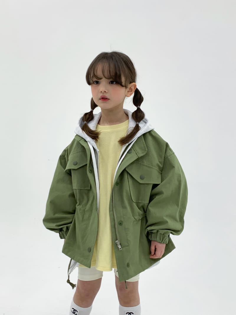 a-Market - Korean Children Fashion - #childofig - Filed Jacket - 11