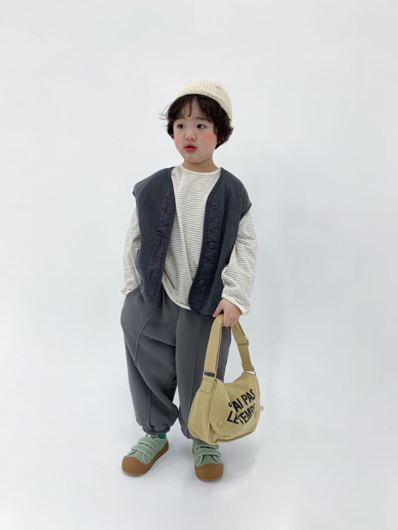 a-Market - Korean Children Fashion - #childofig - Waffle Vest - 6