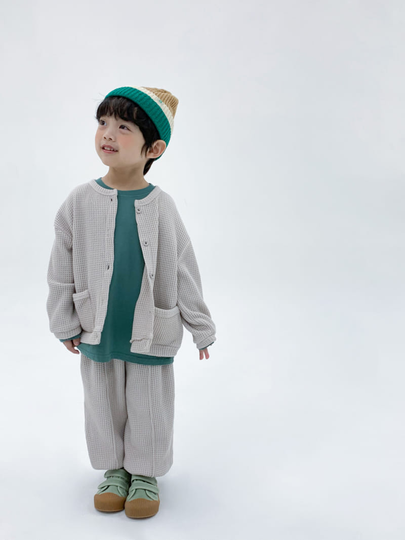 a-Market - Korean Children Fashion - #childofig - Waffle Cardigan - 5