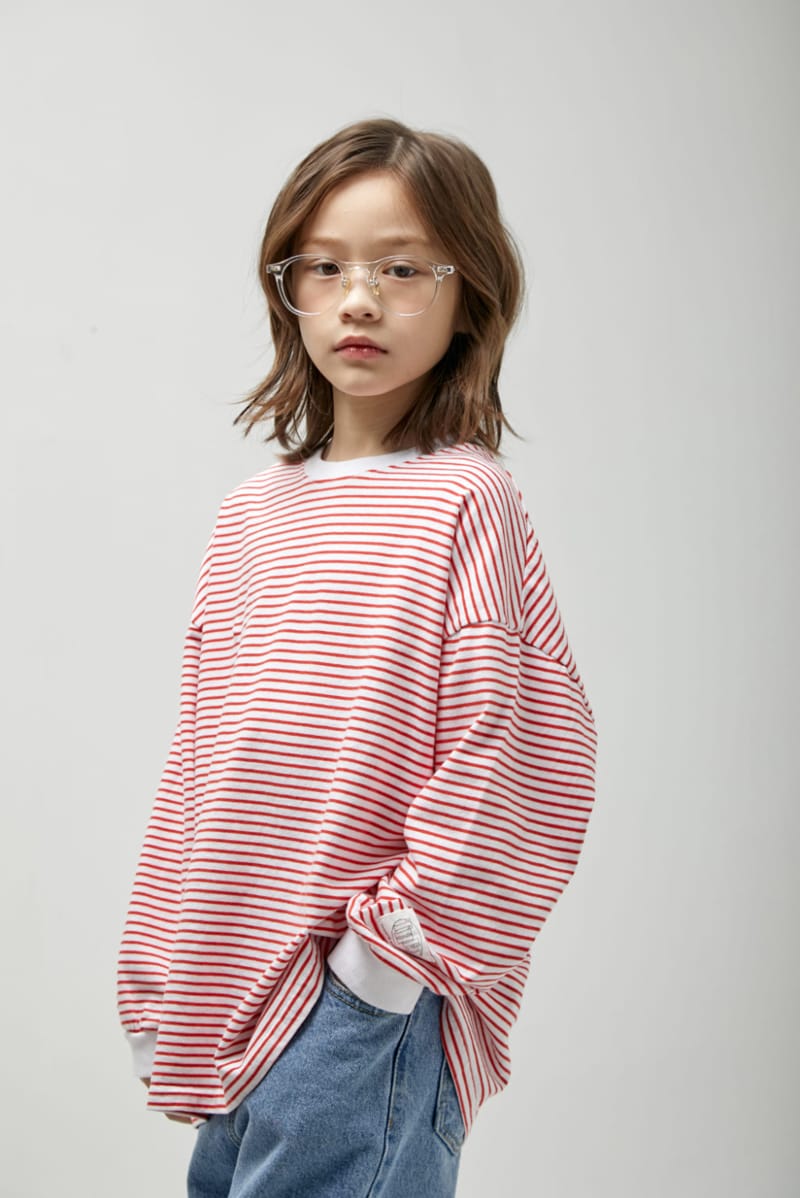 a-Market - Korean Children Fashion - #childofig - Basic Stripes Tee - 8