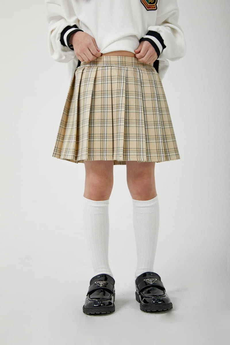 a-Market - Korean Children Fashion - #childrensboutique - Check Skirt - 6