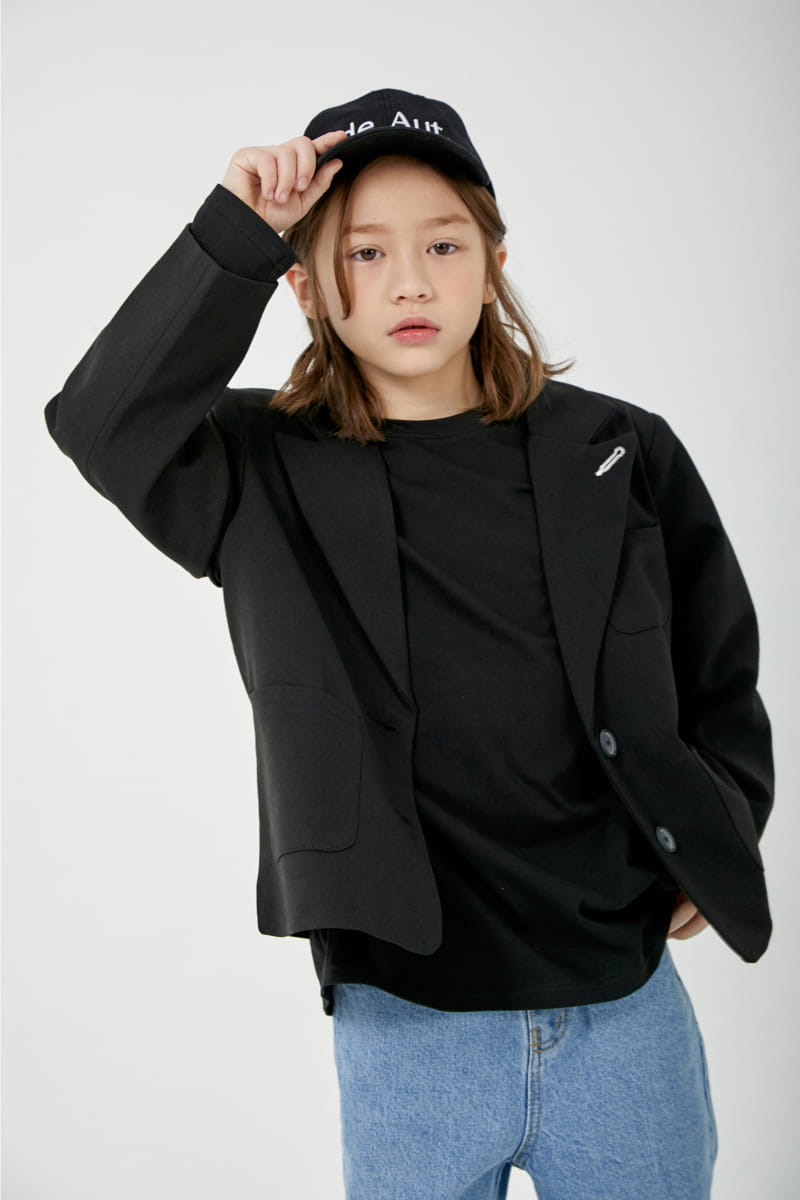 a-Market - Korean Children Fashion - #discoveringself - Ballen Boxy Jacket