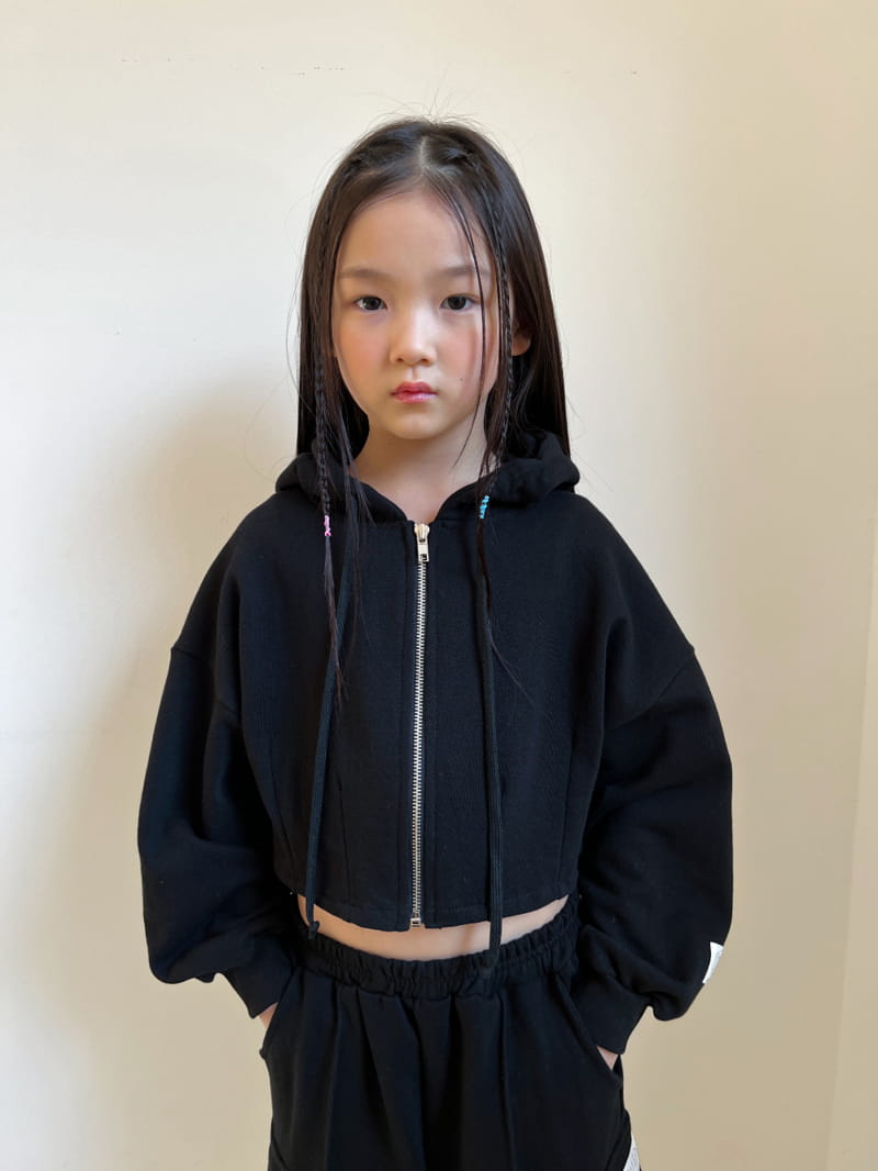 a-Market - Korean Children Fashion - #designkidswear - Dart Hoody Zip-up - 4