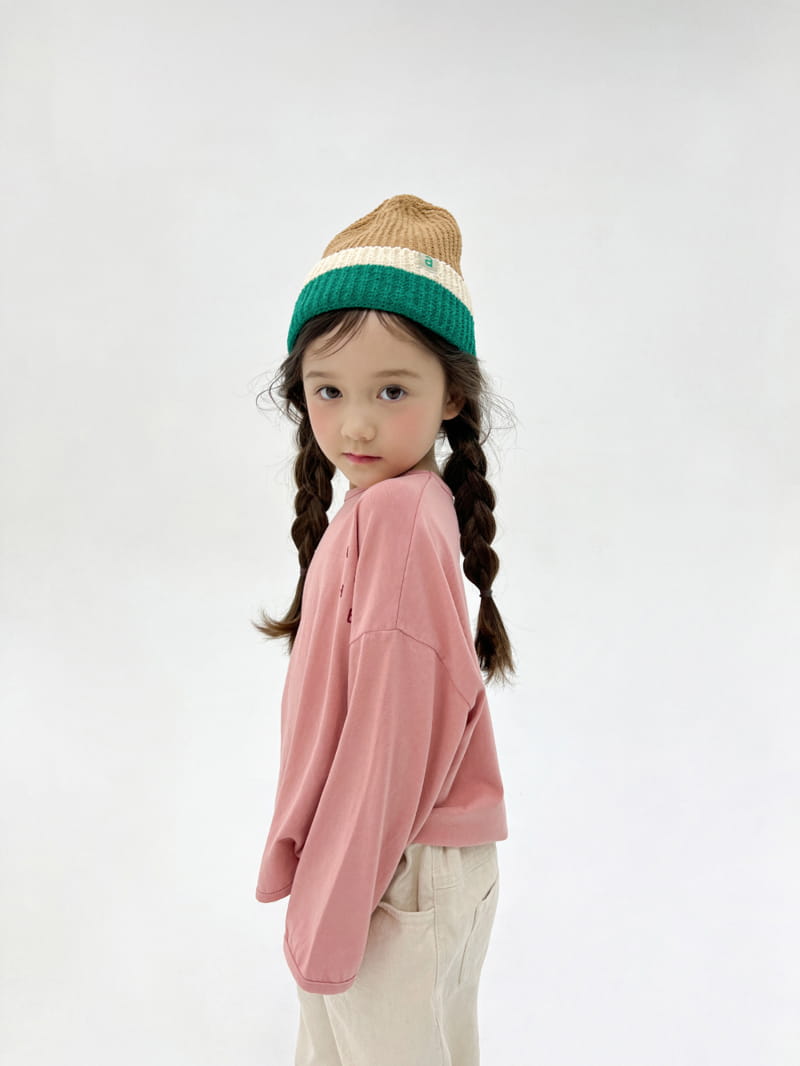 a-Market - Korean Children Fashion - #fashionkids - Piping Tee - 9