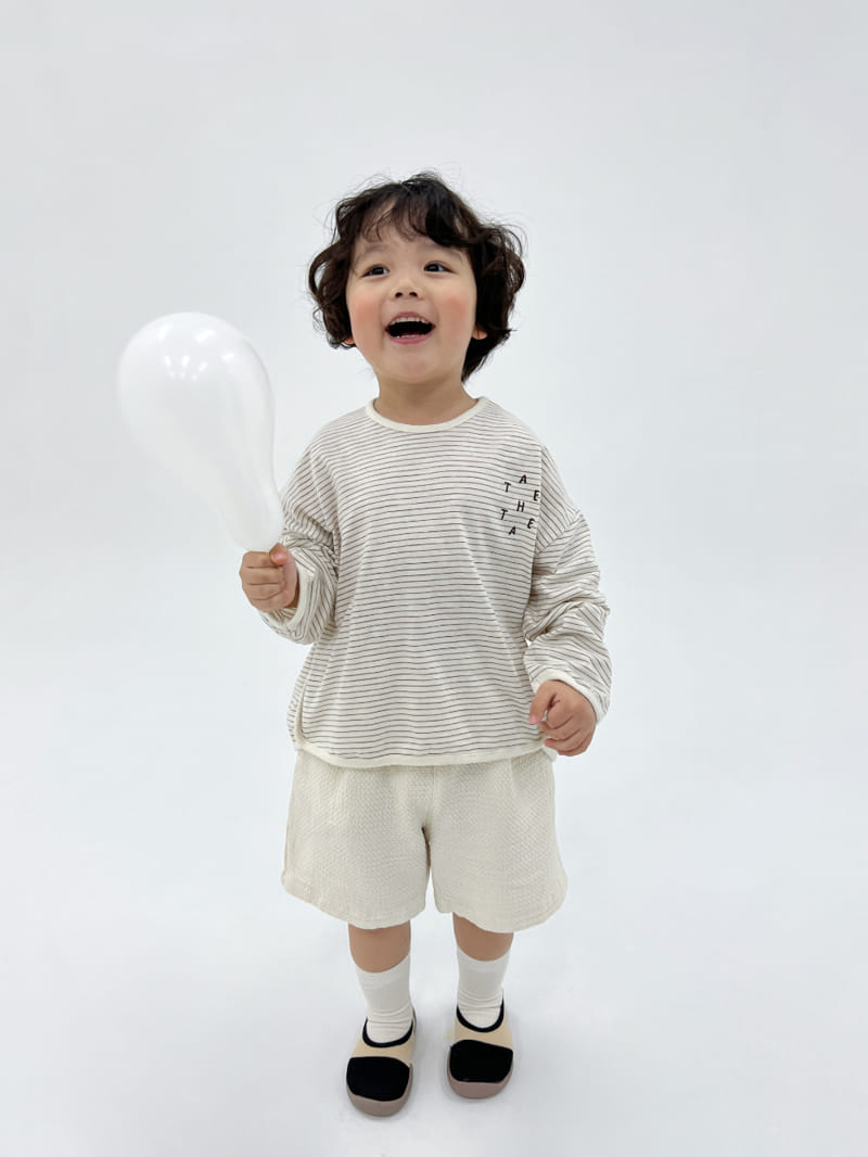 a-Market - Korean Children Fashion - #kidsshorts - Embossing Shorts - 10