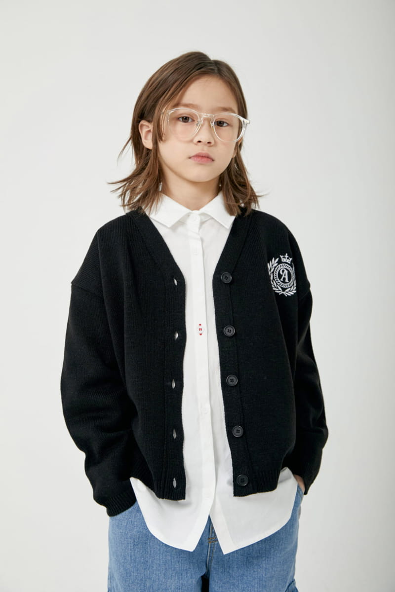 a-Market - Korean Children Fashion - #kidsstore - A Embrodiery Cardigan