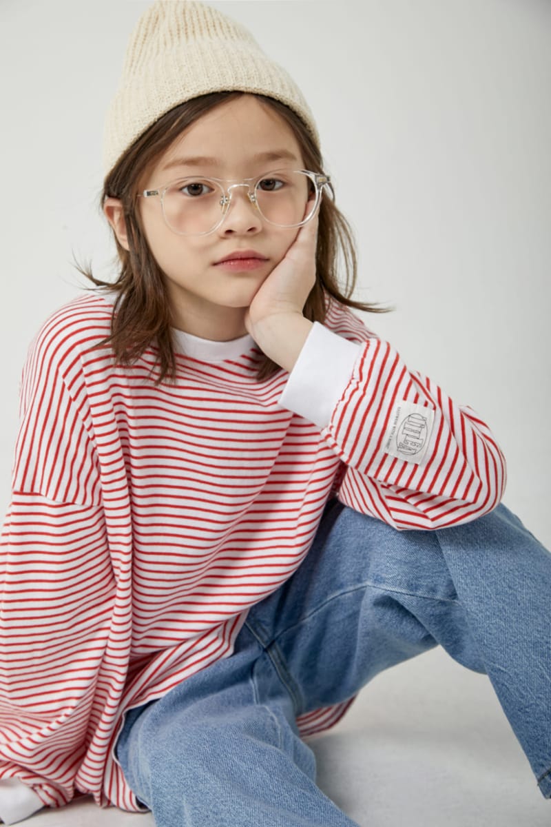 a-Market - Korean Children Fashion - #kidsstore - Basic Stripes Tee