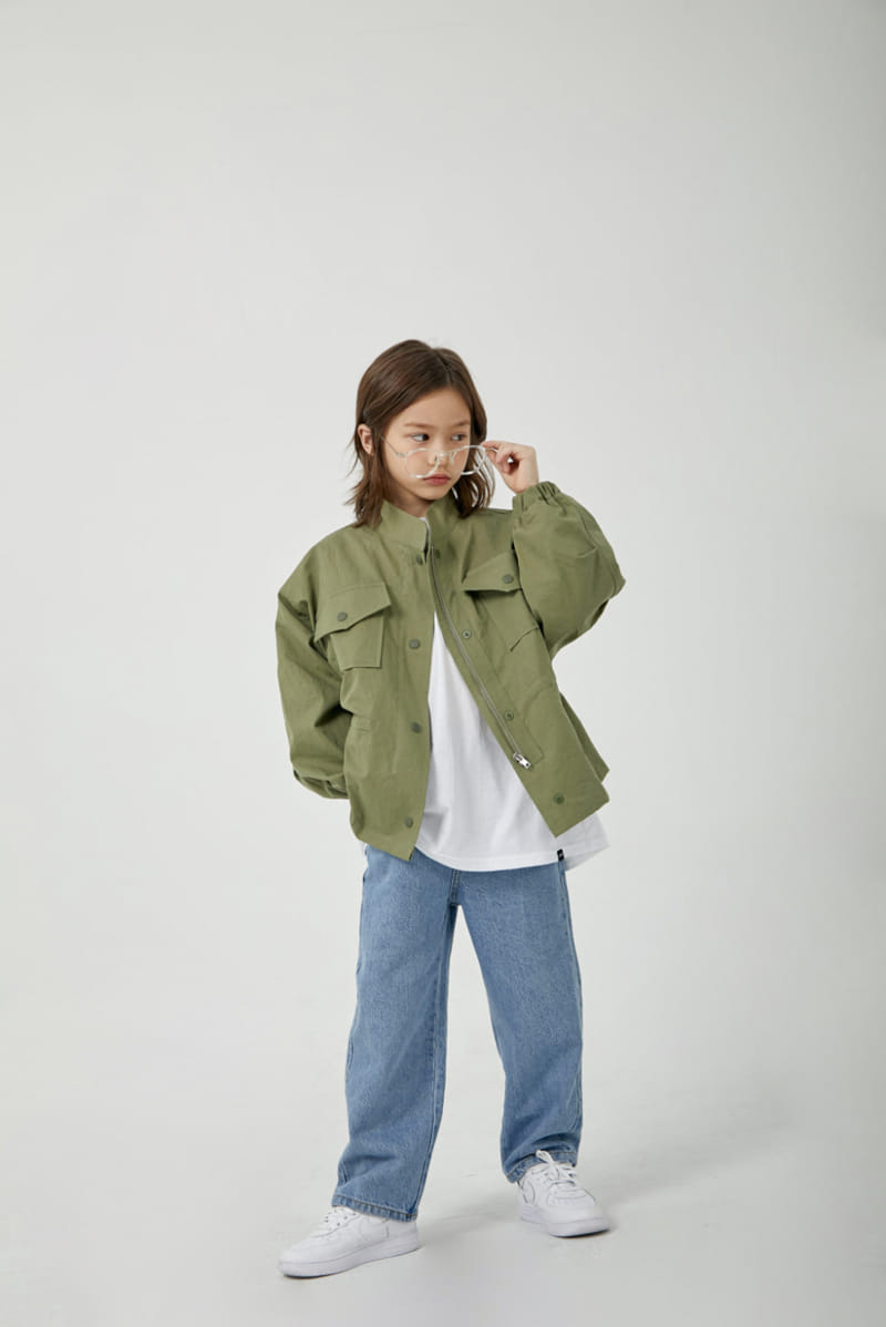 a-Market - Korean Children Fashion - #kidsstore - Filed Jacket - 4