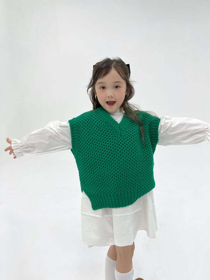 a-Market - Korean Children Fashion - #kidzfashiontrend - V Knit Vest - 3