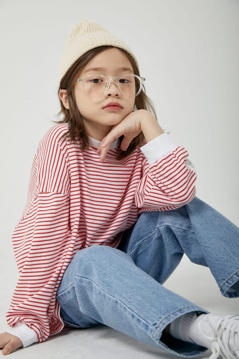 a-Market - Korean Children Fashion - #kidzfashiontrend - Basic Stripes Tee - 2