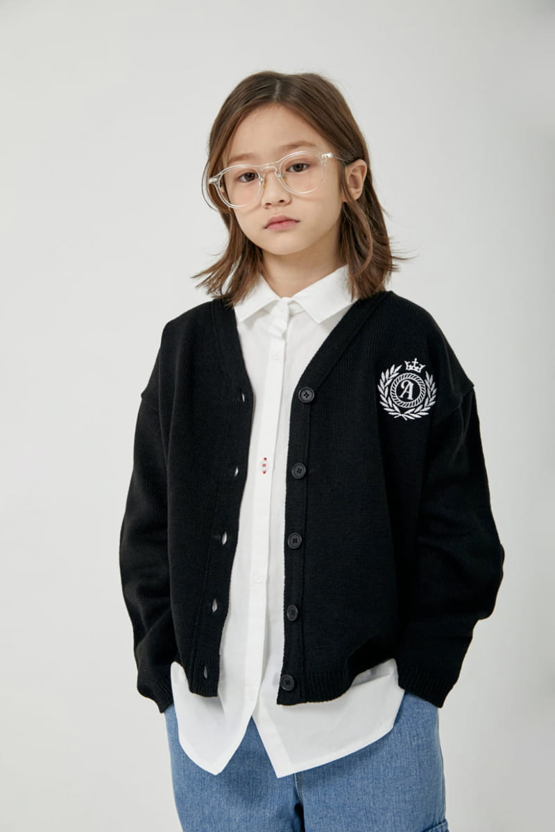 a-Market - Korean Children Fashion - #Kfashion4kids - A Embrodiery Cardigan - 4