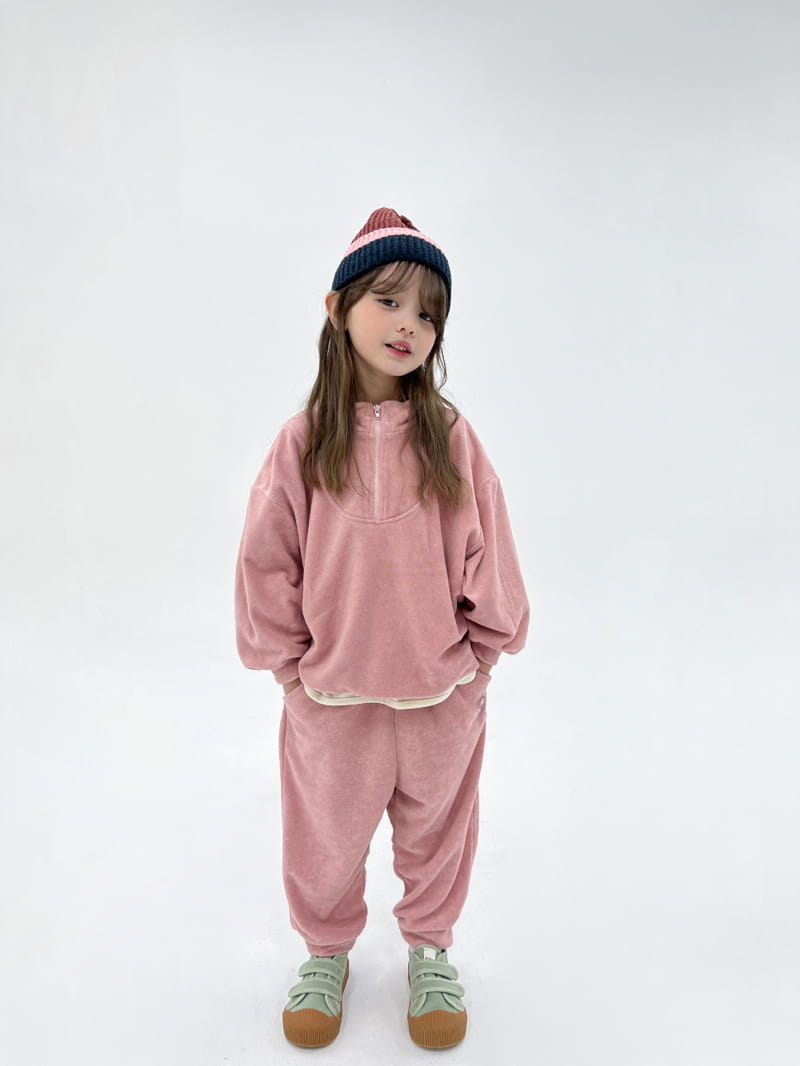 a-Market - Korean Children Fashion - #littlefashionista - Terry Pants - 2