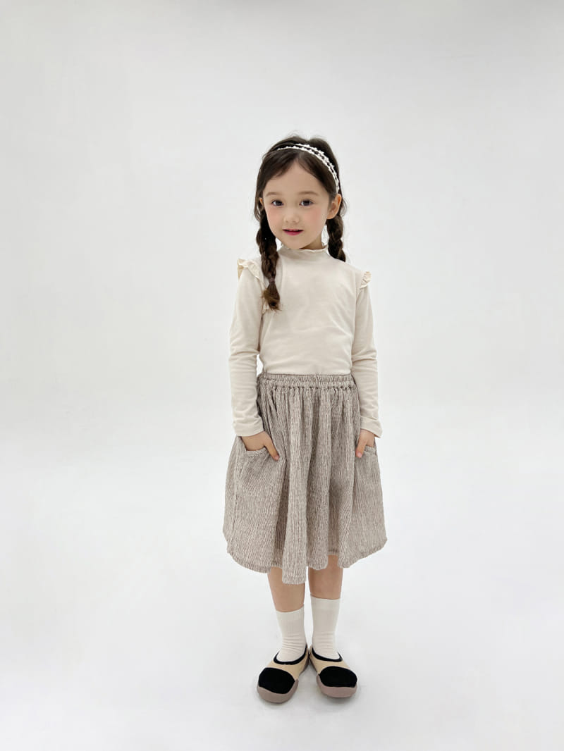 a-Market - Korean Children Fashion - #littlefashionista - Basic Skirt - 9