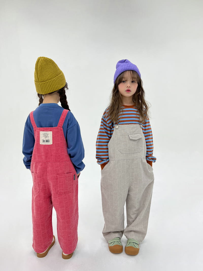 a-Market - Korean Children Fashion - #littlefashionista - Dungarees Pants - 8