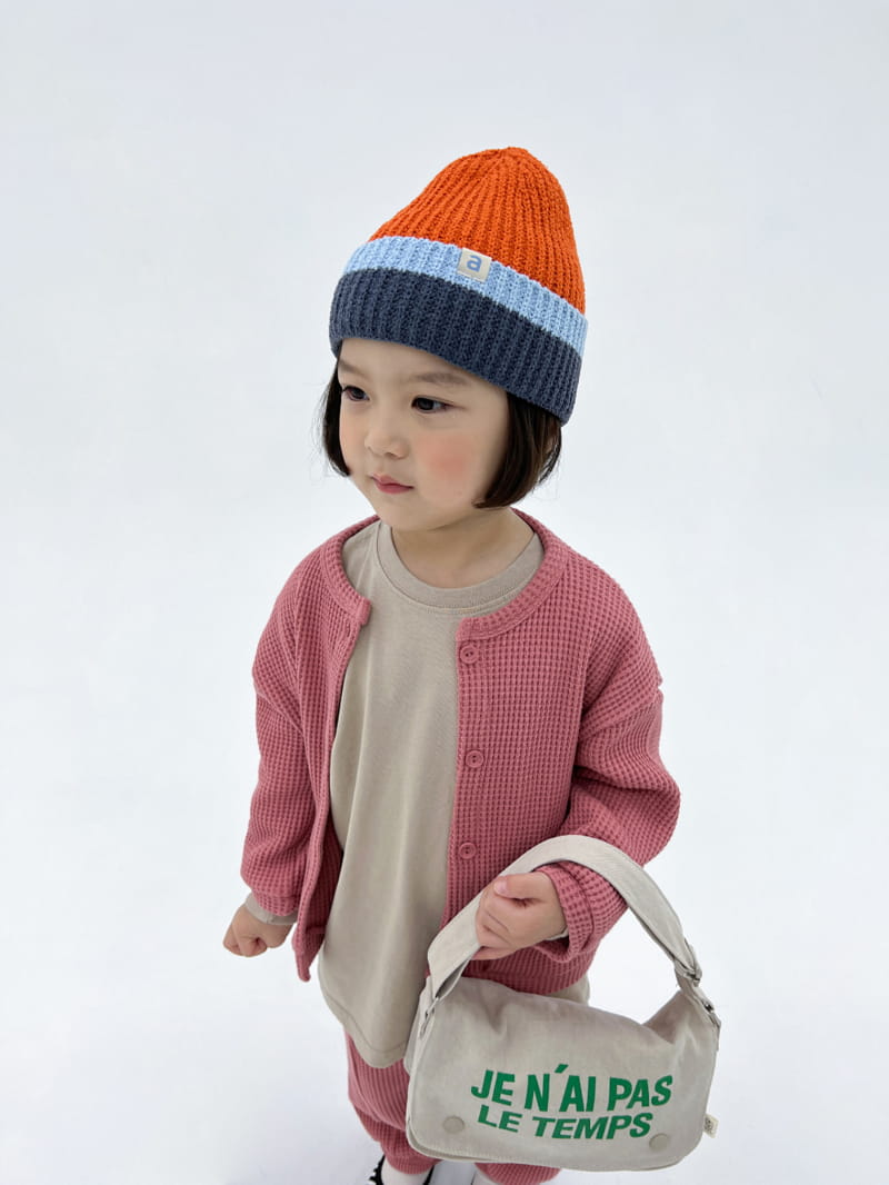 a-Market - Korean Children Fashion - #littlefashionista - Waffle Cardigan