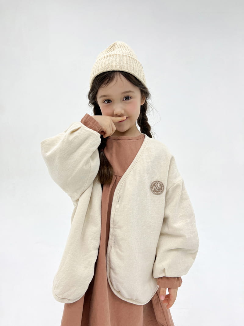 a-Market - Korean Children Fashion - #littlefashionista - Natural Jacket - 12