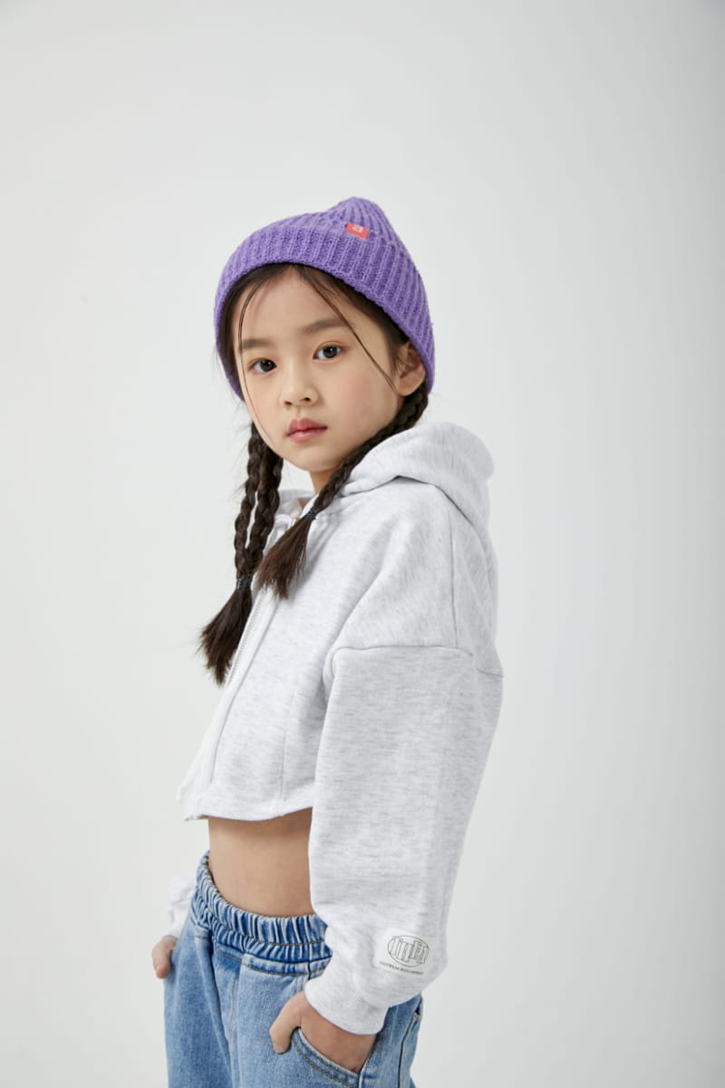 a-Market - Korean Children Fashion - #littlefashionista - Dart Hoody Zip-up - 10