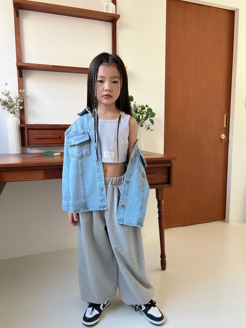 a-Market - Korean Children Fashion - #magicofchildhood - Out Denim Shirt - 9