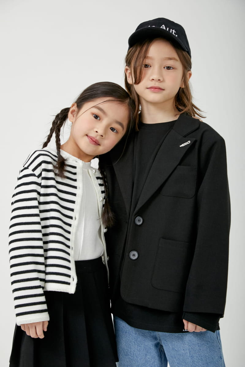 a-Market - Korean Children Fashion - #minifashionista - Ballen Boxy Jacket - 9