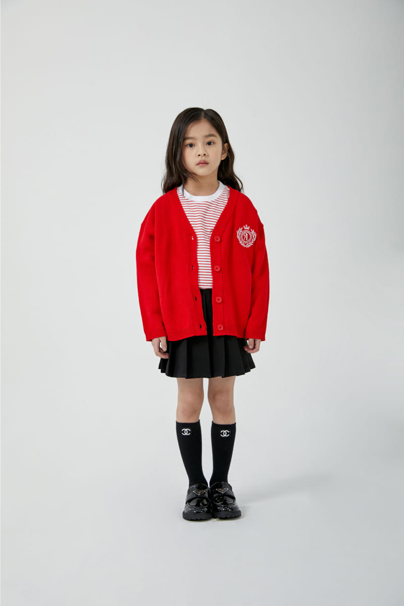 a-Market - Korean Children Fashion - #minifashionista - A Embrodiery Cardigan - 6