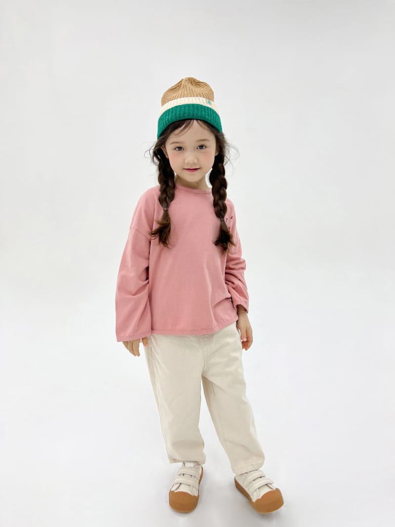 a-Market - Korean Children Fashion - #minifashionista - Piping Tee - 2