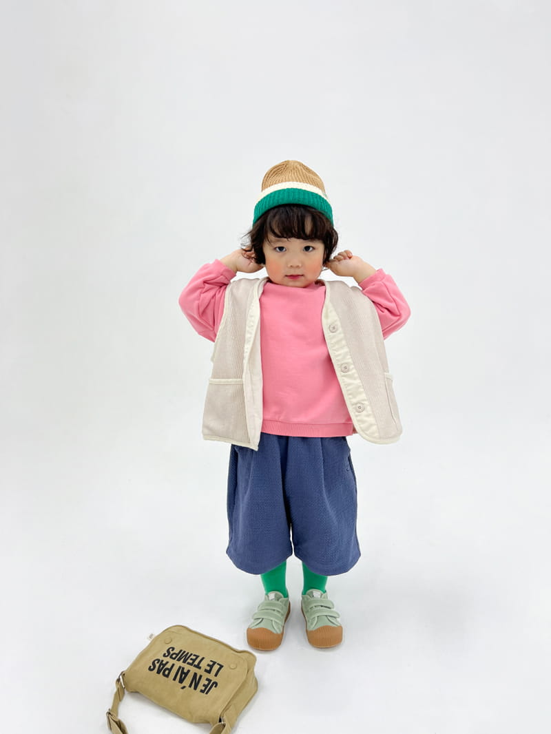 a-Market - Korean Children Fashion - #magicofchildhood - Waffle Vest - 4