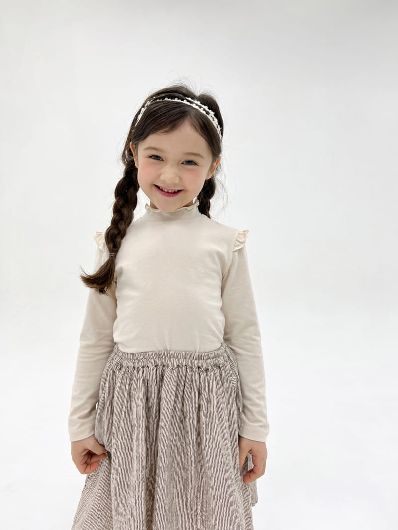 a-Market - Korean Children Fashion - #prettylittlegirls - Frill Tee - 5