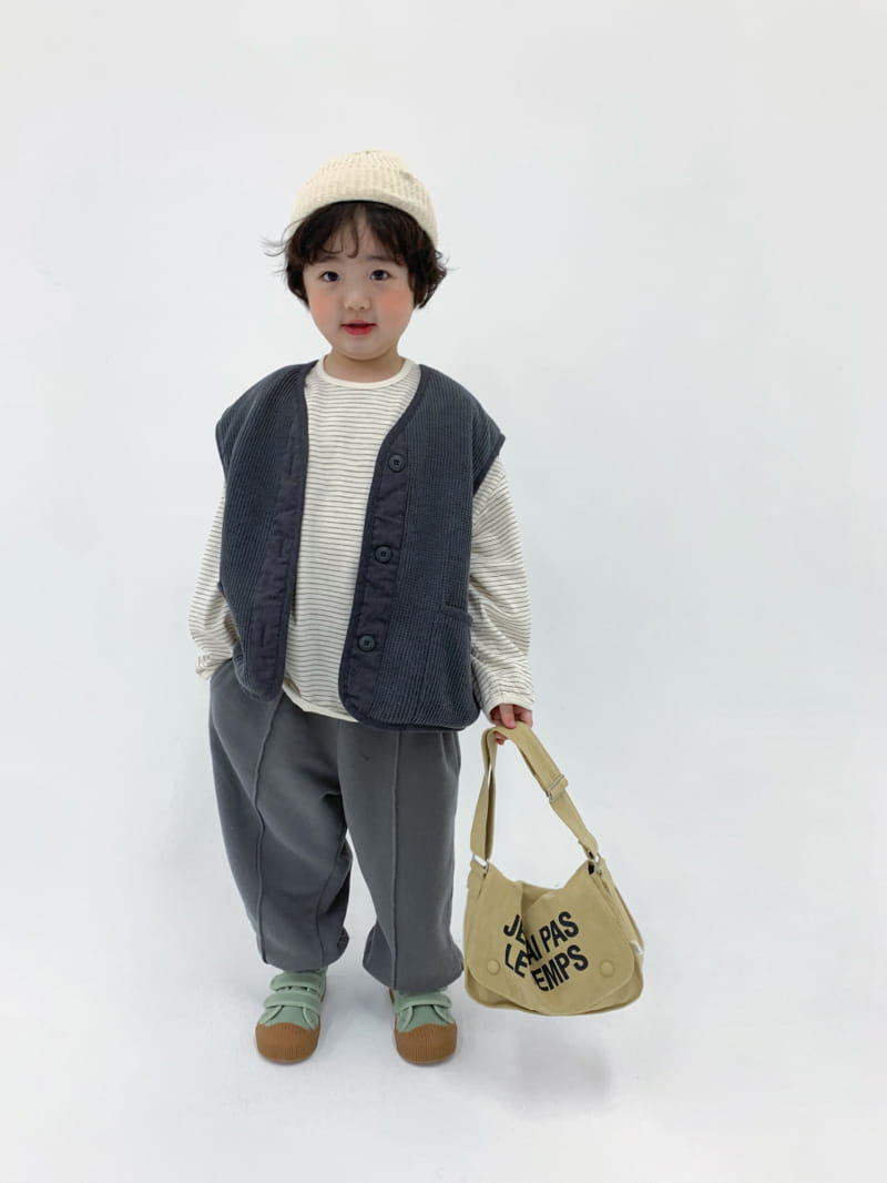 a-Market - Korean Children Fashion - #prettylittlegirls - Waffle Vest - 5