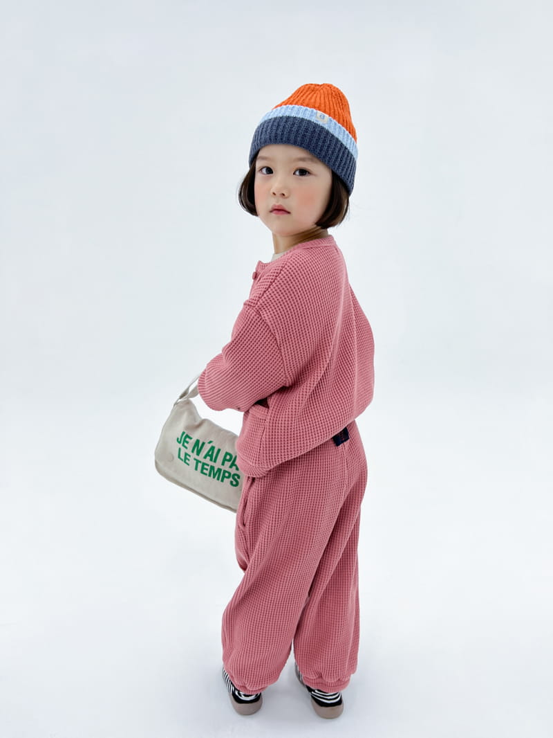 a-Market - Korean Children Fashion - #minifashionista - Waffle Cardigan - 4