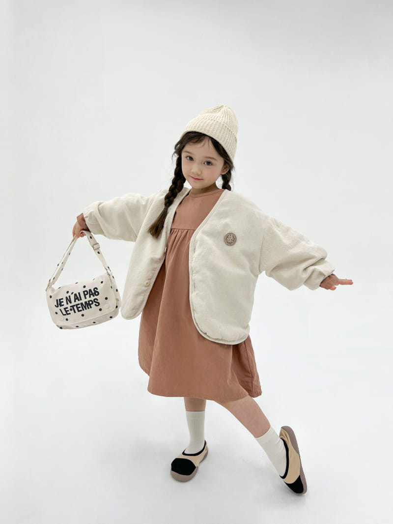 a-Market - Korean Children Fashion - #prettylittlegirls - Natural Jacket