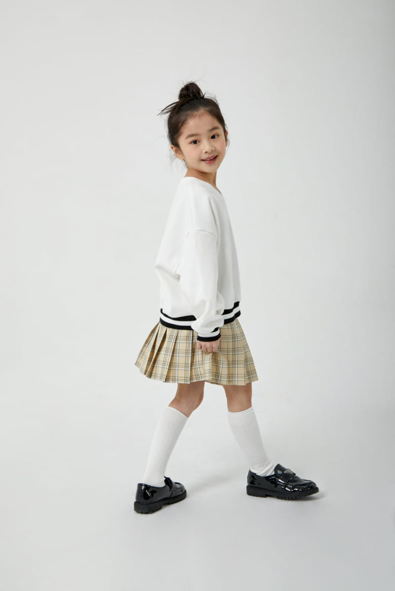 a-Market - Korean Children Fashion - #todddlerfashion - Check Skirt - 2