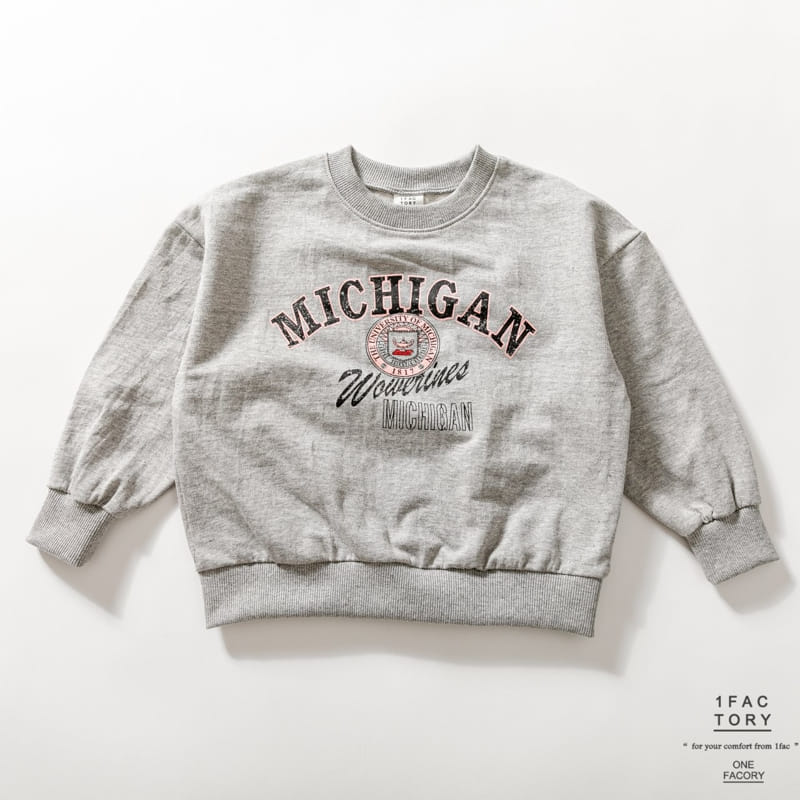 1 Fac - Korean Children Fashion - #designkidswear - Michigan Sweatshirt - 2