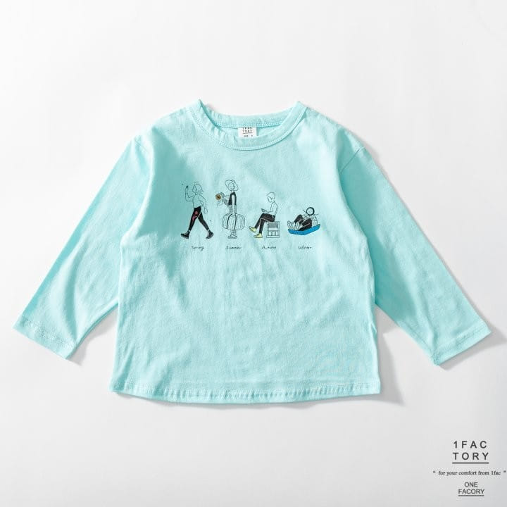 1 Fac - Korean Children Fashion - #designkidswear - Seasons Tee