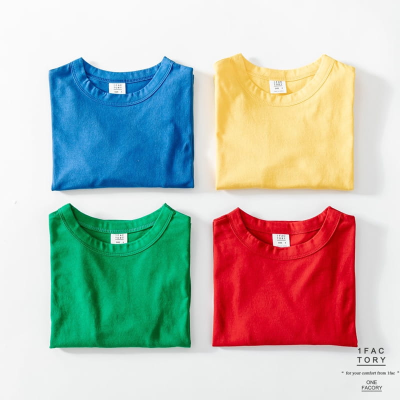 1 Fac - Korean Children Fashion - #designkidswear - Color Tee - 12