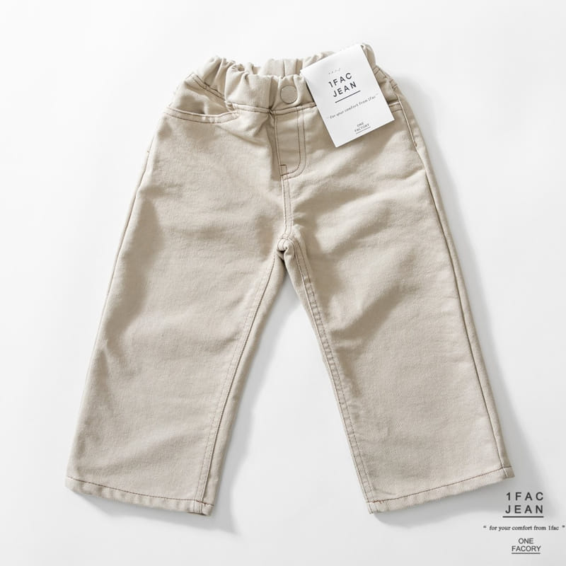 1 Fac - Korean Children Fashion - #discoveringself - Tone Up Stitch Pants - 2