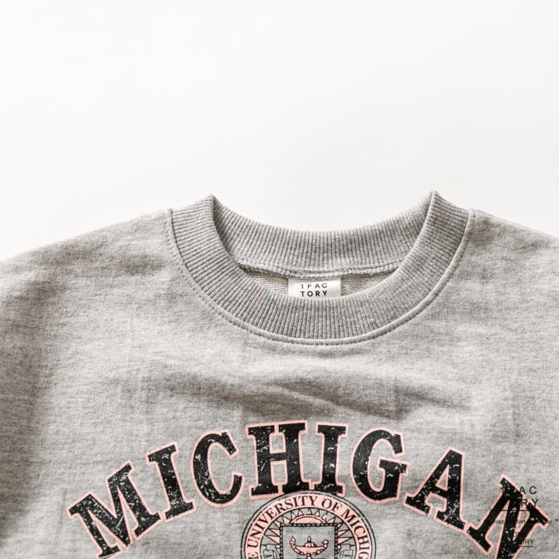 1 Fac - Korean Children Fashion - #discoveringself - Michigan Sweatshirt - 3