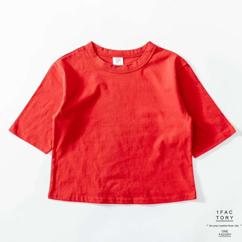 1 Fac - Korean Children Fashion - #kidsshorts - Color Tee