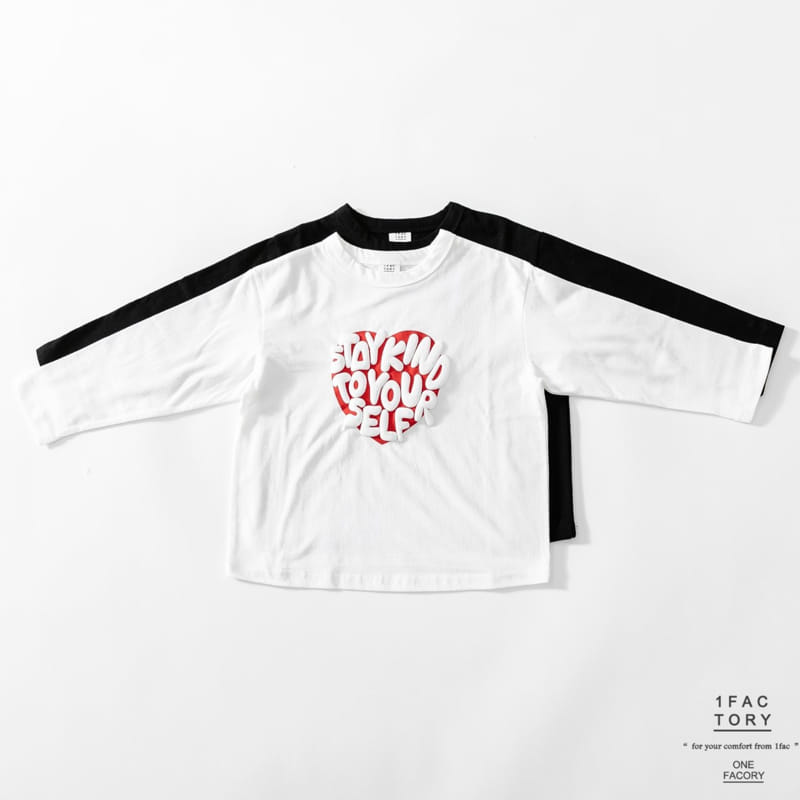 1 Fac - Korean Children Fashion - #kidsshorts - Heart Tee - 12