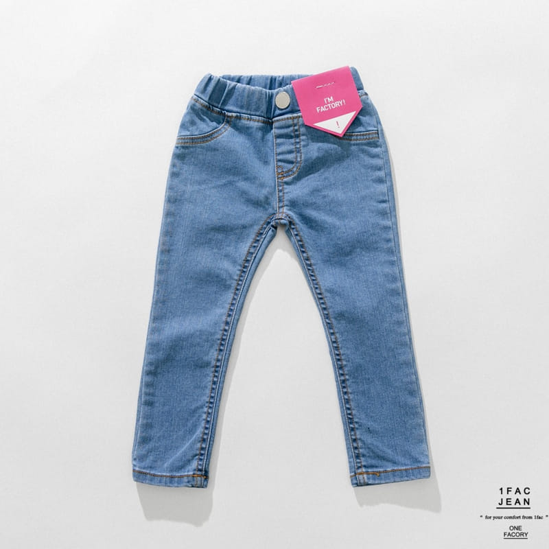 1 Fac - Korean Children Fashion - #kidsstore - Dailt Denim Leggings - 10